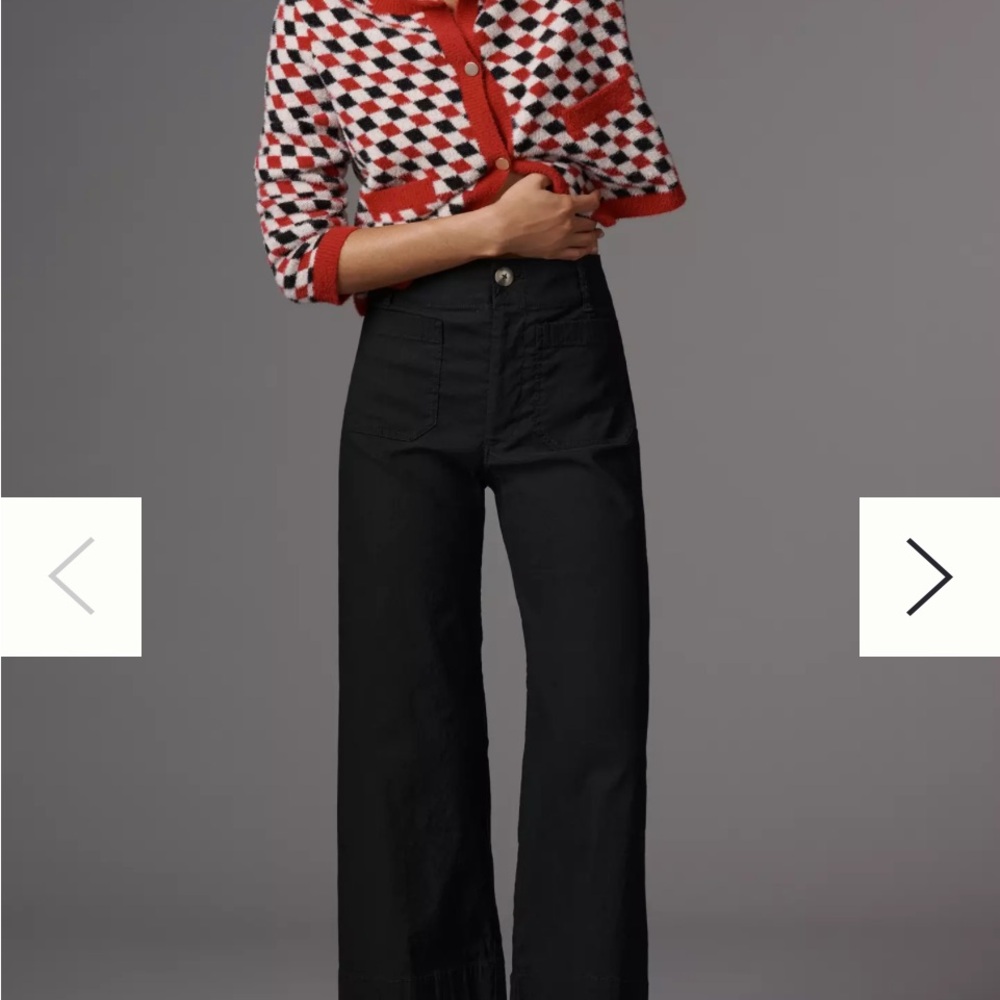 Maeve Midnight Black Pants